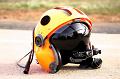 Casque de la securite civile helico